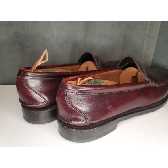 Johnston & Murphy Aristocraft USA Made Cordovan Leather Penny Loafer US 12 A - Picture 11 of 14